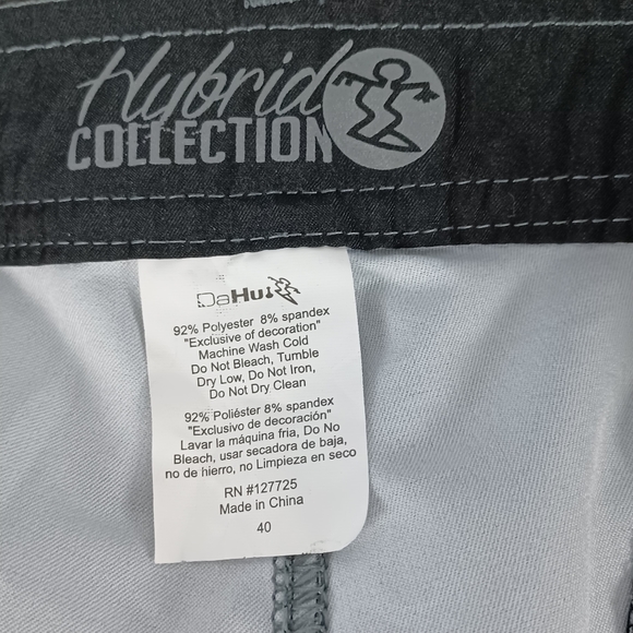 Dahui  hybrid collection board shorts size 40 - Picture 10 of 10